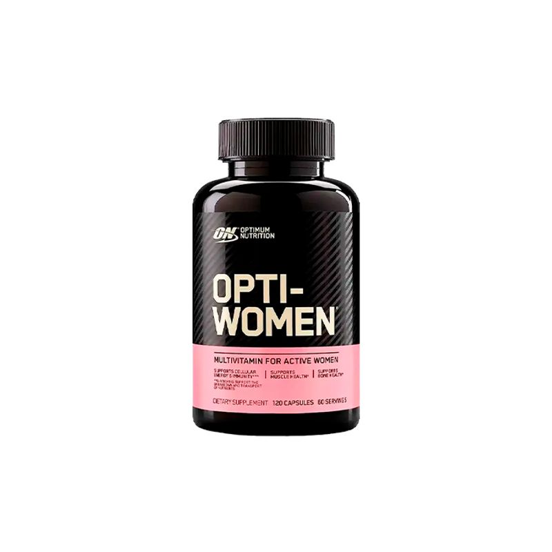 front view opti women 120 capsules optimum nutrition