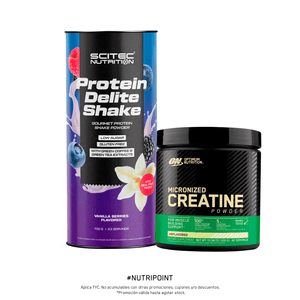 PROTEINA DELITE SHAKE 700G + CREATINA 300G