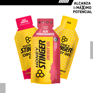 PACK X3 HONEY STINGER ENERGY GEL - HONEY STINGER