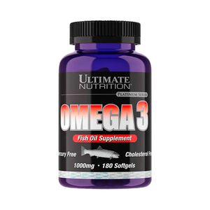 OMEGA-3 1000 MG 180 CAPS BLANDAS - ULTIMATE NUTRITION