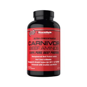 CARNIVOR BEEF AMINOS 300 TAB - MUSCLEMEDS