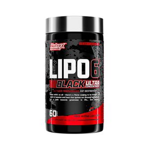 LIPO-6 BLACK ULTRA CONCENTRATE 60 CAPS - NUTREX