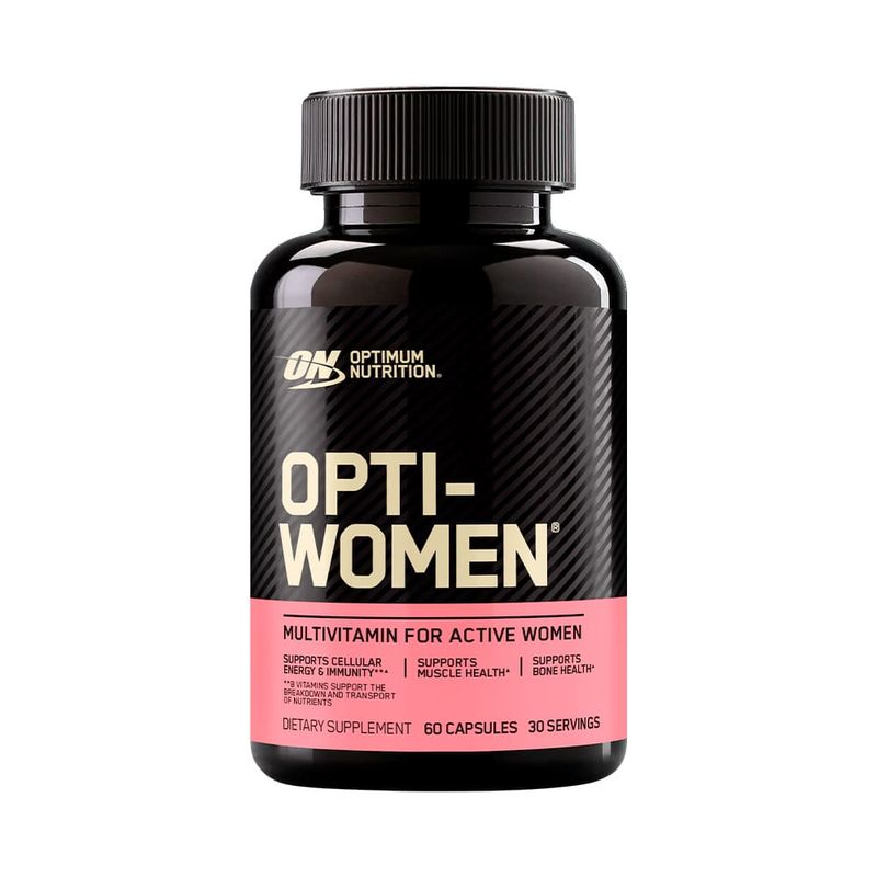 front view opti women 60 capsules optimum nutrition
