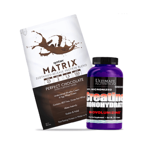 PROTEINA MATRIX 2LB + CREATINA 120G UN