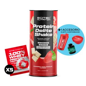 PROTEINA DELITE SHAKE 700G + (5) SACHETS + ACCESORIO