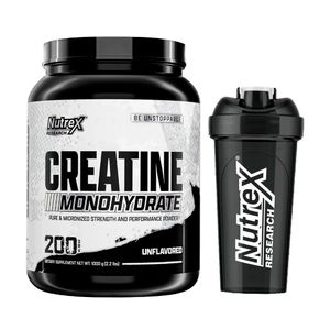 CREATINA MICRONIZADA 1000G + SHAKER NUTREX