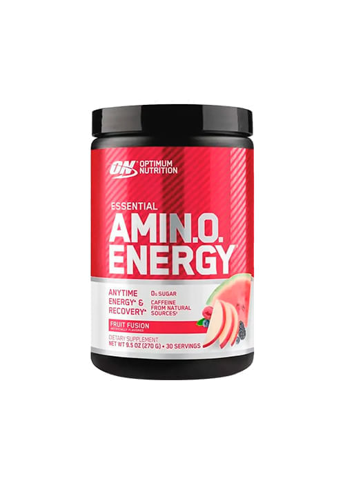 front view amino energy optimum nutrition