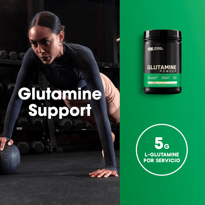 info glutamine powder 1000 g optimum nutrition