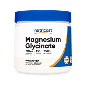 GLICINATO DE MAGNESIO 250G - NUTRICOST