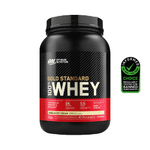 front view gold standard whey 2 lb optimum nutrition vanilla