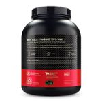 back view gold standar 100 whey protein 5 lb optimum nutrition vanilla