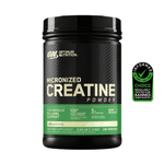 front view creatine micronized 1200 g optimum nutrition