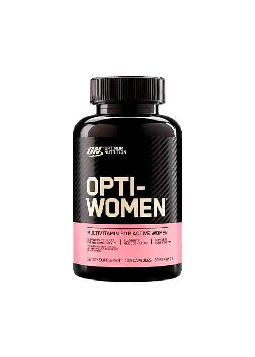 front view opti women 120 capsules optimum nutrition